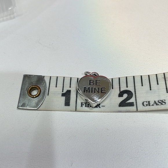 Retired James Avery 3D Be Mine Heart Charm - Picture 7 of 8